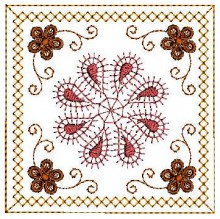 Crazy quilt embroidery Machine-Embroidery Design