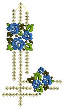 Corner Embroidery designs