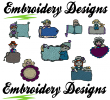 Poster Machine embroidery Designs