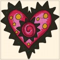 Valentine Embroidery designs-Embroiderydesigns.name