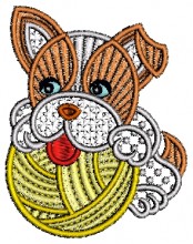 Baby Lace Embroidery Design