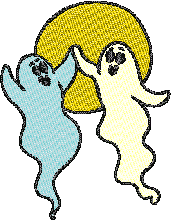 moon light ghosts free machine embroidery designs