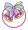 Christmas pink christmas bell machine embroidery design