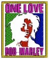 Bob marley one love logo freebies free jef embroidery designs