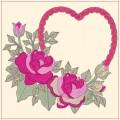 Embroidery Heart Love Designs