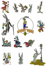 Bugs Bunny  Machine embroidery Designs