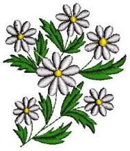 Flowers Embroidery Design